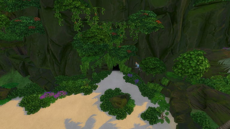 Cómo encontrar la gruta de sirenas y tritones en Los Sims 4: Vida Isleña