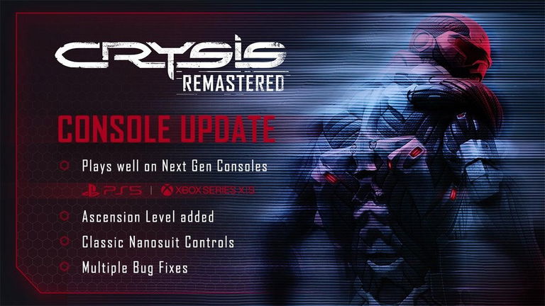 Crysis Remastered se actualiza con mejoras en PS5 y Xbox Series X/S