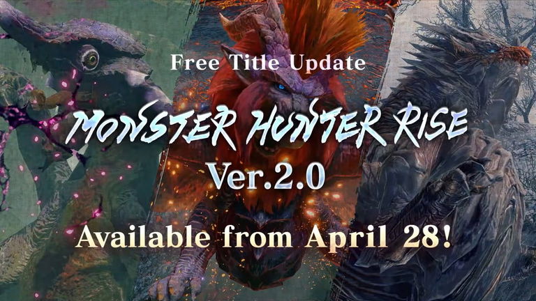 Monster Hunter Rise anuncia nuevos monstruos y más novedades en su versión 2.0
