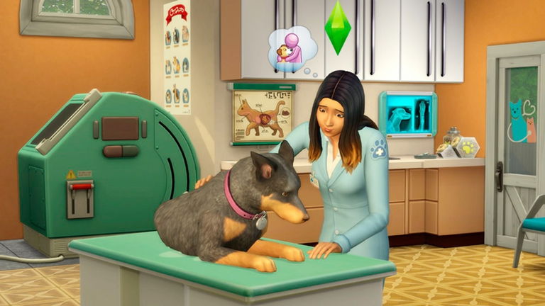 Cómo curar a tu mascota en Los Sims 4
