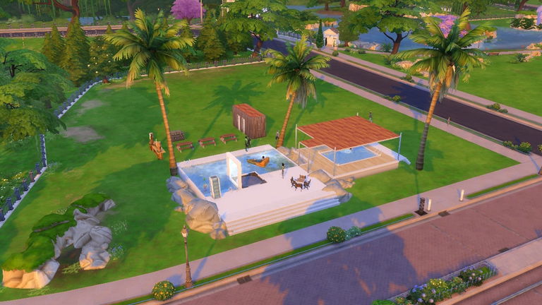 Pasos para construir la mejor piscina en Los Sims 4