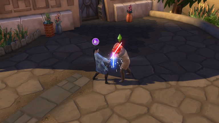 Cómo tener una espada láser en Los Sims 4: Star Wars