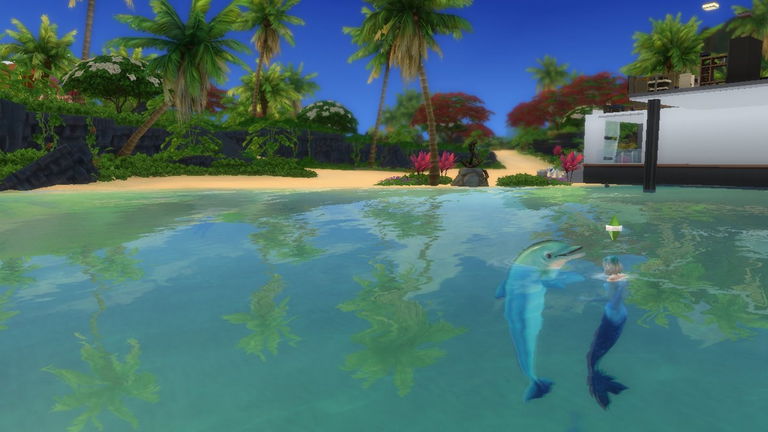 Cómo ser una Sirena o Tritón en Los Sims 4: Vida Isleña