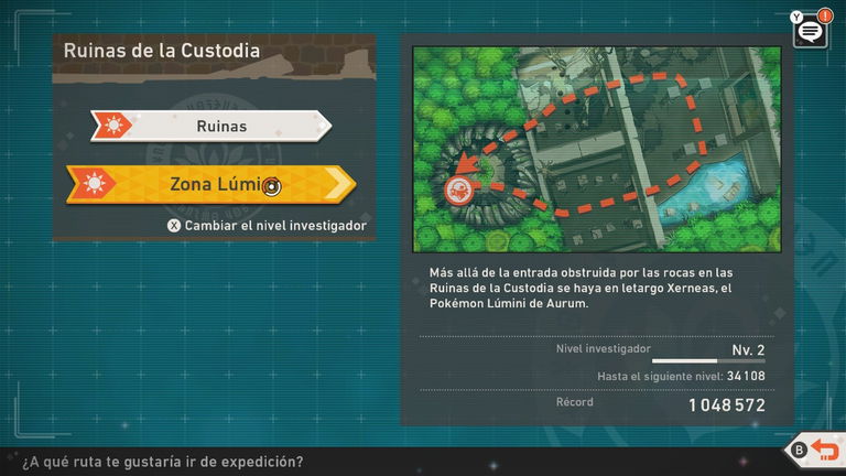 Todos los Pokémon de las Ruinas (Zona Lúmini) en New Pokémon Snap