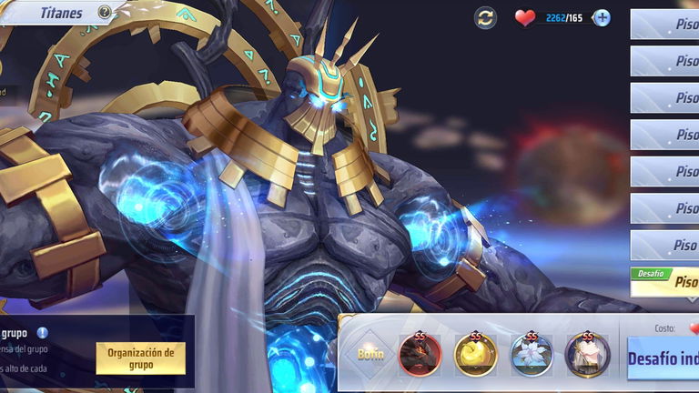 En qué consiste Titanes en Saint Seiya Awakening