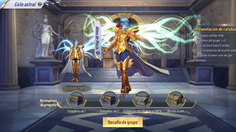 En qué consiste el Ciclo Astral en Saint Seiya Awakening