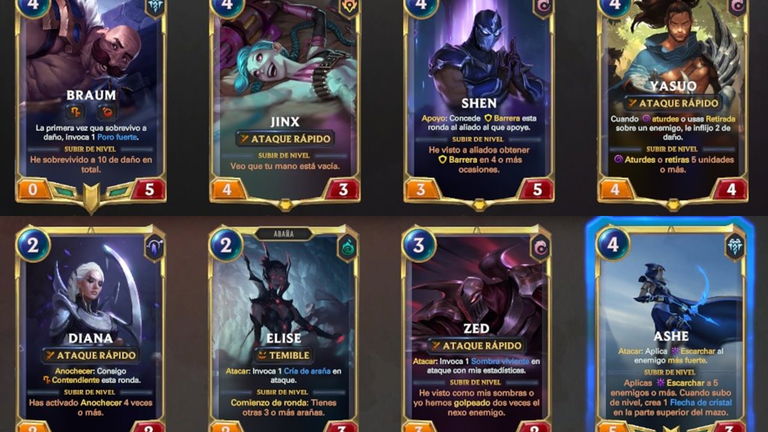 Cómo armar un mazo en Legends of Runeterra