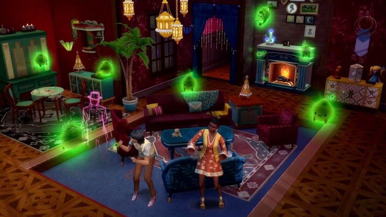 Cómo crear una casa encantada en Los Sims 4: Fenómenos Paranormales