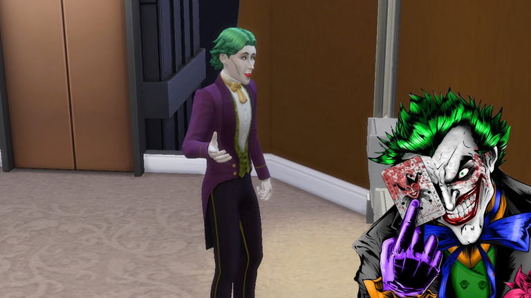 Cómo hacer a El Joker en Los Sims 4