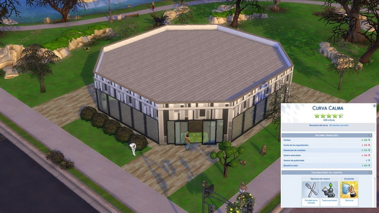 Cómo obtener 5 estrellas en un restaurante de Los Sims 4: Escapada Gourmet