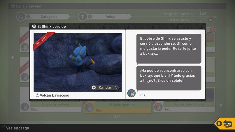 Encargos del Volcán en New Pokémon Snap