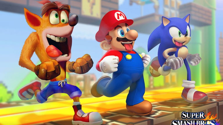 Crash Bandicoot puede estar anticipando su llegada a Super Smash Bros. Ultimate