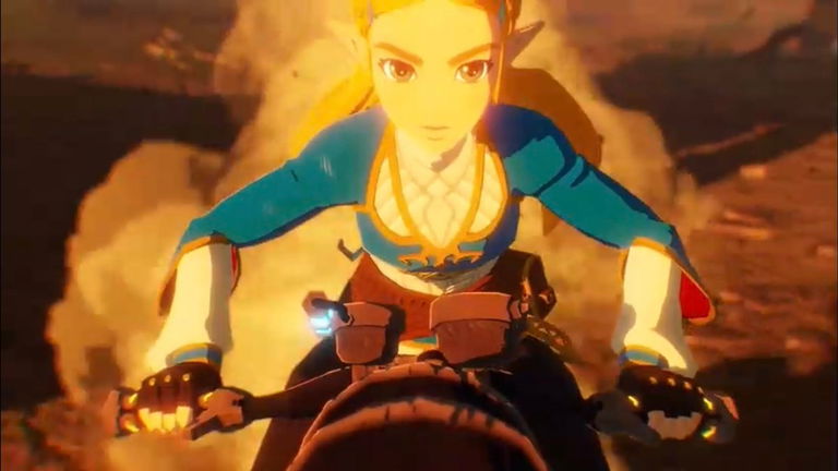 Hyrule Warriors: La era del cataclismo muestra gameplay de Zelda en la moto hyliana