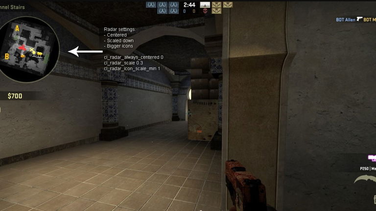 Cómo funciona el radar de Counter Strike: GO