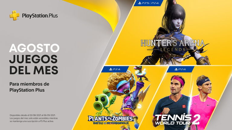 Anunciados los juegos gratuitos de PS Plus para agosto de 2021