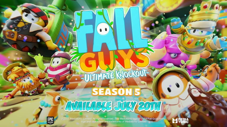 Temática de la temporada 5 de Fall Guys