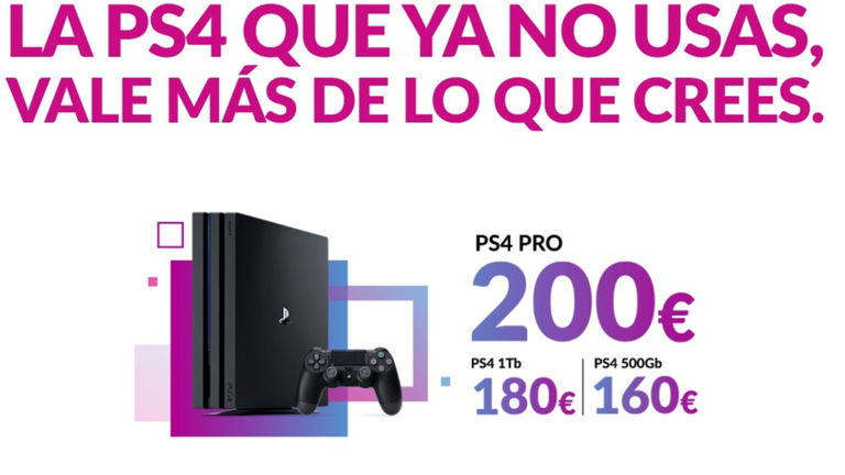 GAME quiere comprarte la “PS4 que ya no usas”