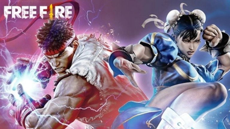 Colaboración de Street Fighter en Free Fire