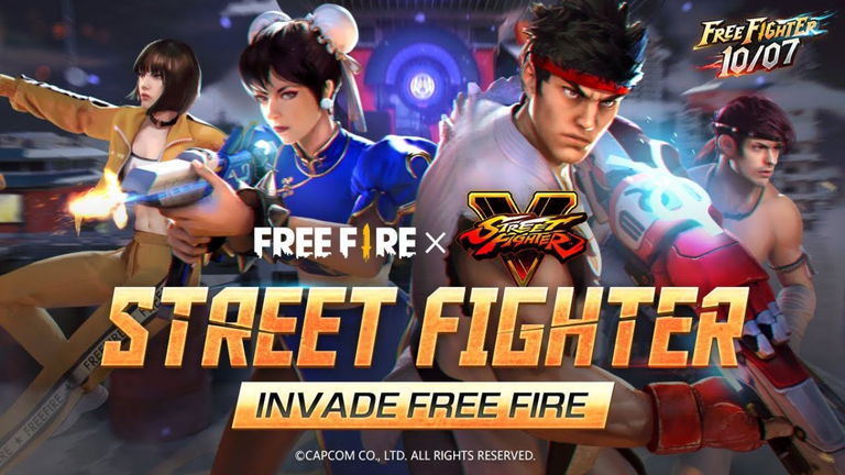Cómo obtener los objetos en aspectos de Street Fighter en Free Fire