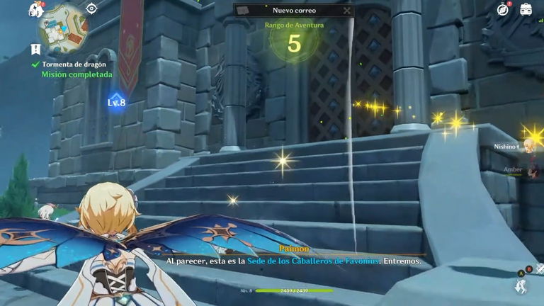 Quiénes son los caballeros de Favonius en Genshin Impact