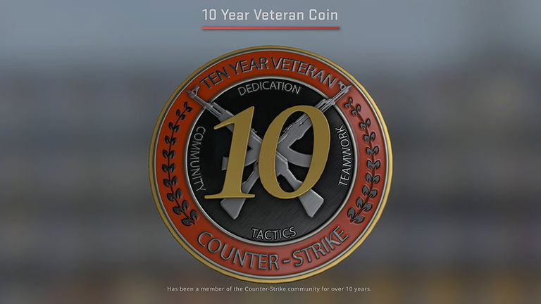 Cómo conseguir la medalla de 10 años en Counter-Strike: Global Offensive