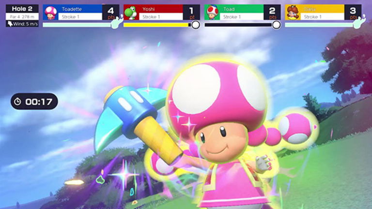 Mario Golf: Super Rush anuncia su primera actualización gratuita con Toadette y más novedades