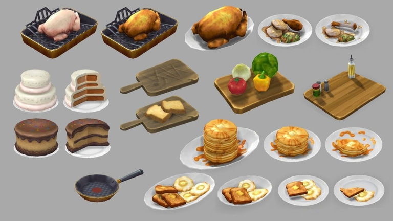 Cómo coleccionar todas las Fotos de Comida Experimental en Los Sims 4