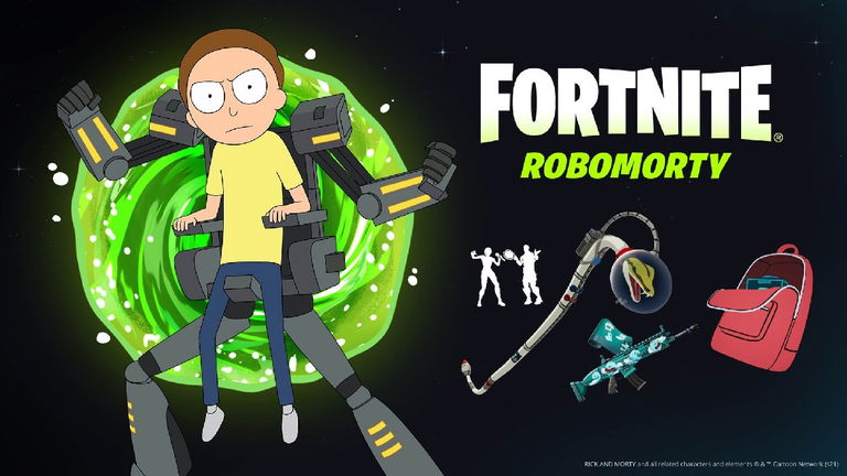 Fortnite: cómo conseguir la nueva skin de Robomorty, basada en la serie Rick y Morty