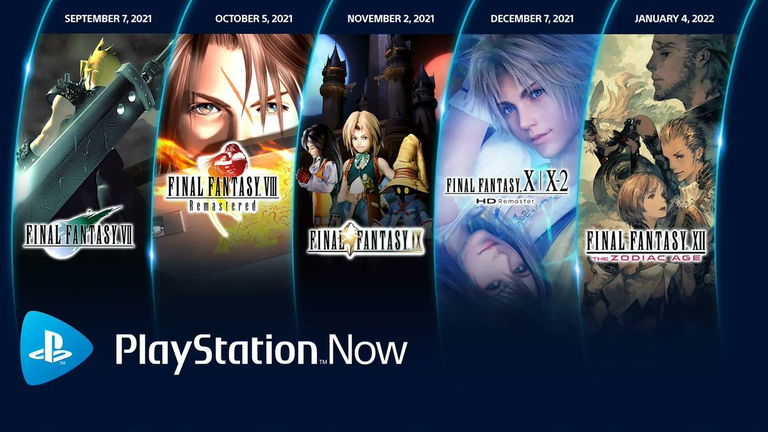 PS Now sumará un juego mensual de Final Fantasy durante 5 meses