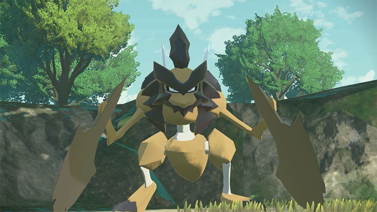 Leyendas Pokémon: Arceus se luce en un nuevo tráiler presentando a Kleavor, la evolución de Scyther