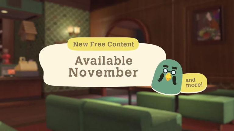 Animal Crossing anuncia un Direct y su actualización para octubre con el regreso de la cafetería