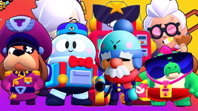 Todos los Brawlers cromáticos en Brawl Stars