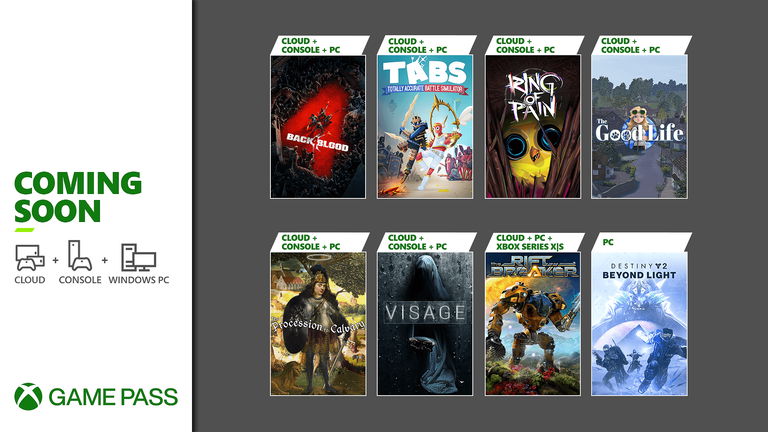 Xbox Game Pass anuncia los primeros juegos de octubre de 2021