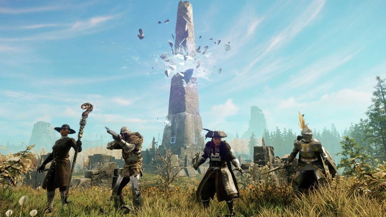 Qué son los bloques de piedra en New World