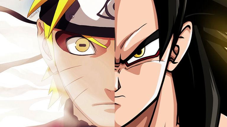Un fan de Dragon Ball convierte a Naruto en todo un saiyan