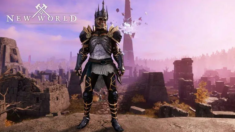 Tipos de armadura en New World