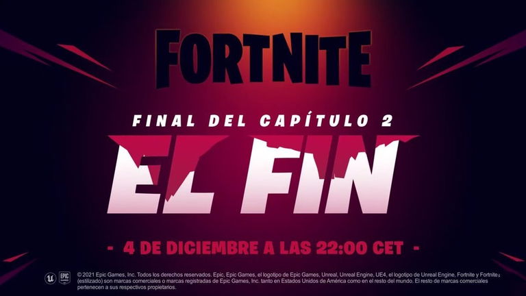 Fortnite pone fecha y hora del evento final del capítulo 2