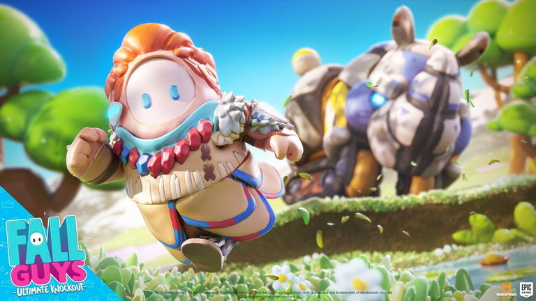 En qué consiste el desafío de Aloy de Fall Guys