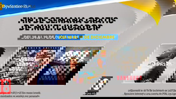 El Multijugador Online de PlayStation estará disponible gratis el fin de semana