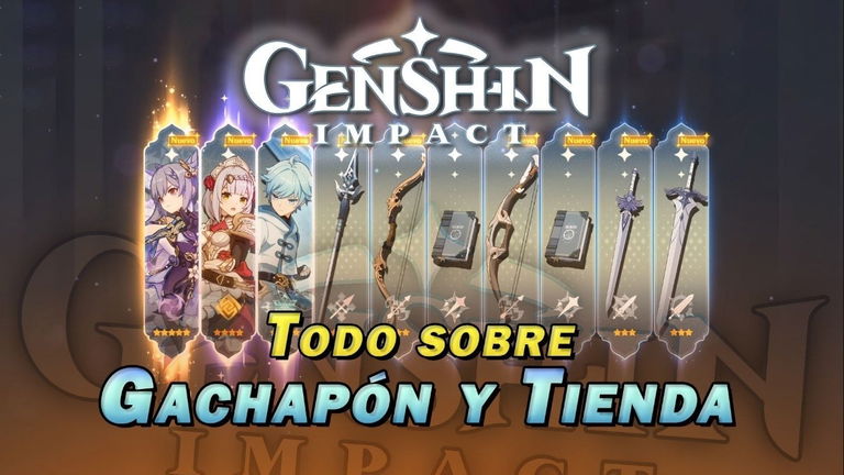 Cambios que recibe el Gachapón de Genshin Impact con la actualización 2.3