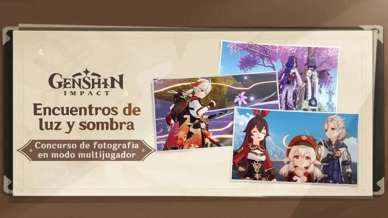 Todo sobre el evento de fotografía: Encuentros de Sombra y Luz en Genshin Impact