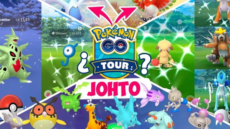 Contenido gratuito del Tour de Pokémon GO: Johto