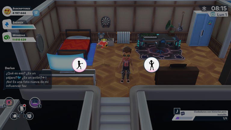 Cómo conseguir bailes en Youtubers Life 2