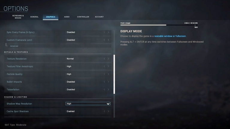Ajustes gráficos para mejorar el rendimiento en Call of Duty: Modern Warfare