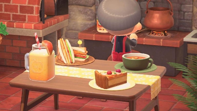 Todas las recetas de cocina de Animal Crossing: New Horizons