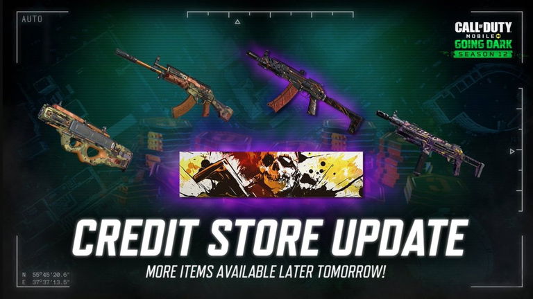 Actualización de la tienda de credito de Call of Duty: Mobile