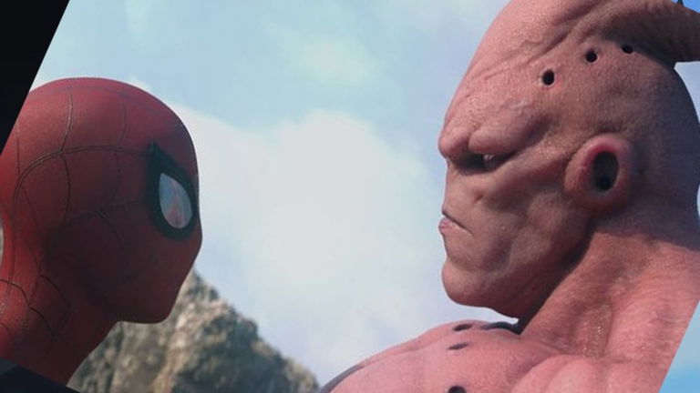 Buu de Dragon Ball Z llega a enfrentarse a Spider-Man en este fan art