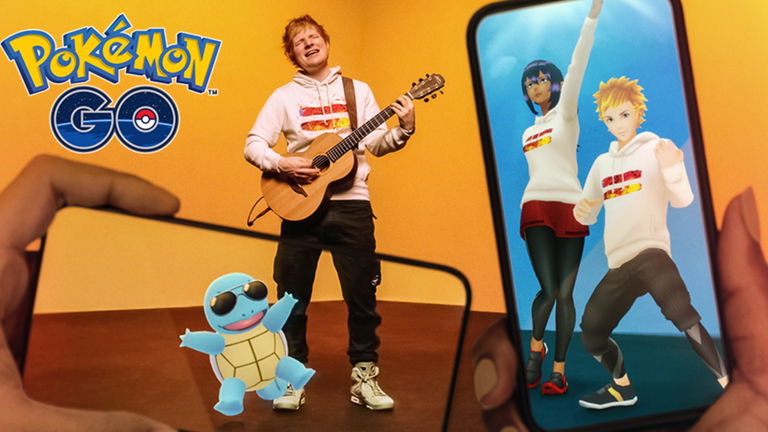 Pokémon GO: cómo ver la actuación de Ed Sheeran