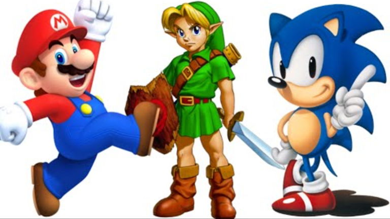Un artista imagina cómo serían Sonic, Mario y Link como Pokémon iniciales