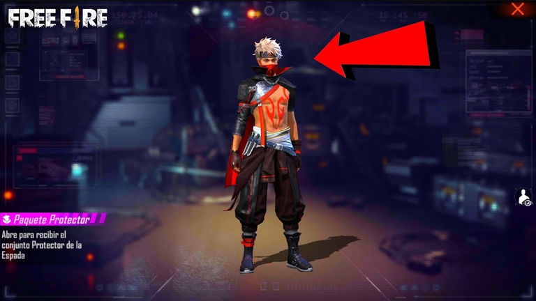 Cómo conseguir el aspecto Protector de la Espada en Free Fire